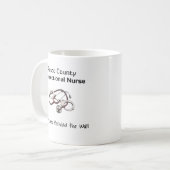 Tasse correctionnelle d'infirmière du comté de (Devant gauche)