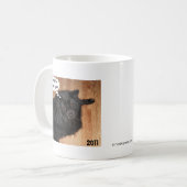 Tasse corrompue de coutume de chien (Devant gauche)