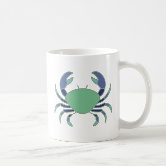Tasse côtière crabe nautique (Droite)