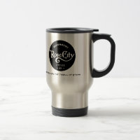 TASSE couchée de cycles de ville rose !