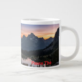 Tasse Coucher de soleil sur les Montagnes Rocheuse (Droite)