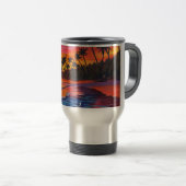 Tasse Coucher de soleil tropical (Devant droit)