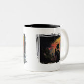 Tasse - coucher du soleil lo-fi par micgurro (Devant droit)