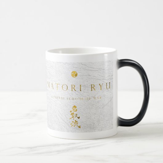 Tasse Couleur-Changeante de Natori-ryu (blanche) (Droite)