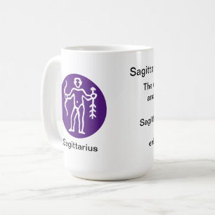 Tasse - Couleur du zodiaque pour Sagittaire