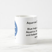 Tasse - Couleur du zodiaque pour Verseau (Centre)