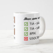 Tasse Couleurs de Câblage de Communications (Devant droit)