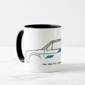 Tasse | Coupe | Youngtimer | RetroCar | 90s (Devant gauche)