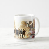 Tasse Courage Cuivre Doré Dragon Urbain (Devant droit)