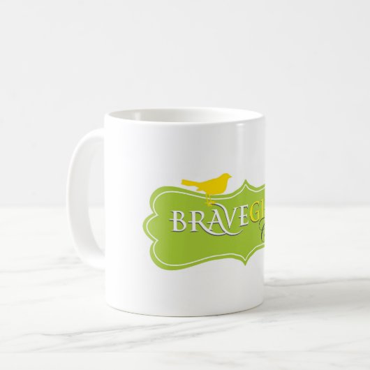 Tasse courageuse de fille (Devant gauche)