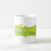 Tasse courageuse de fille (Centre)