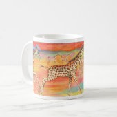 Tasse courante de girafes (Devant gauche)