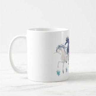Tasse courante de licornes