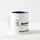 Tasse courante de vitesse d'homme (fonctionnant à (Devant gauche)