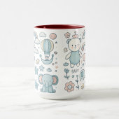 Tasse Couronne Ourson Mignon Bébé (Centre)