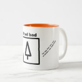 Tasse - course d'orientation - je me sens mal (Devant droit)