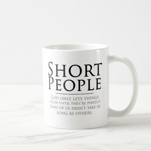 Tasse courte de personnes (Droite)
