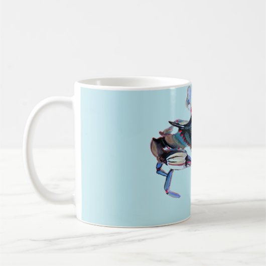 Tasse crabe bleu (Gauche)