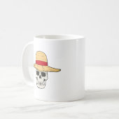 Tasse Crâne Chapeau de Paille (Devant gauche)