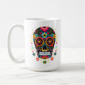 Tasse Crâne Mexicain (Gauche)