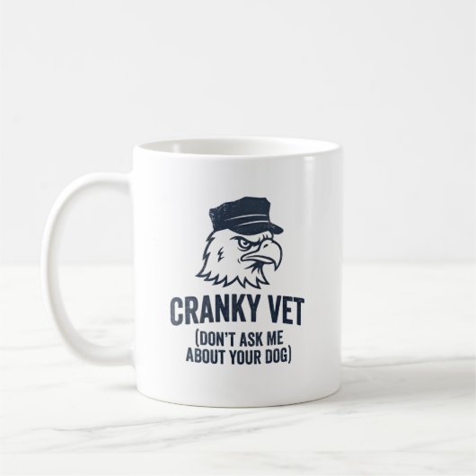 Tasse Cranky Vet (Gauche)