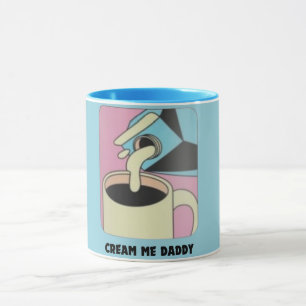 Tasse Cream Me Daddy : gorgées gourmandes avec une