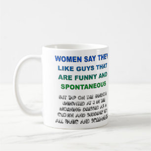 Tasse Créative Types Drôles et Spontanés Sont Flip