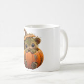 Tasse Créature de Citrouille Moussue Mignonne (Devant droit)