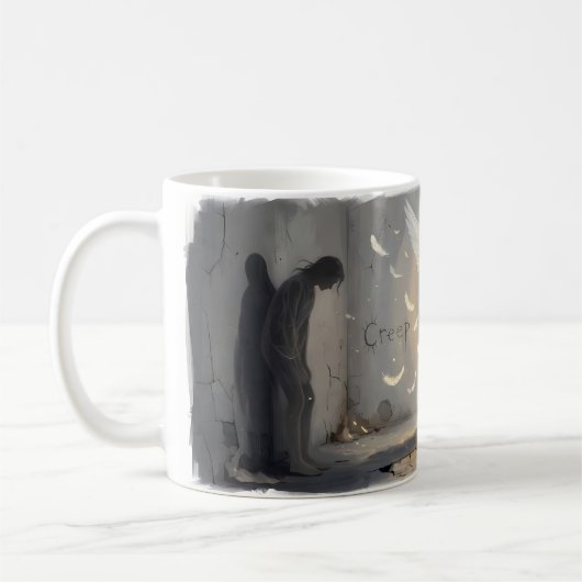 Tasse Creep Angel Mirror Self Worth Fantasy (Gauche)
