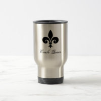Tasse créole de Queen Fleur De Lis Travel