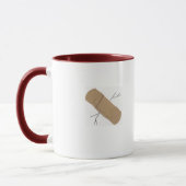 tasse criquée (Gauche)