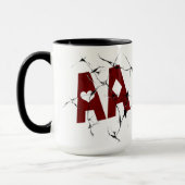 Tasse criquée d'as (Gauche)