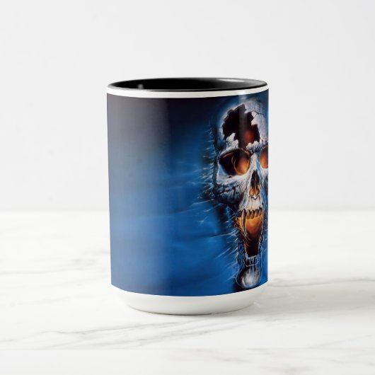 Tasse criquée de crâne (Centre)