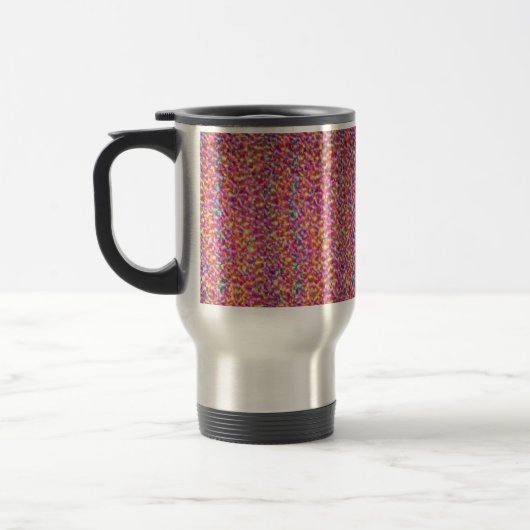 Tasse "Crochetée" aux couleurs d'automne bigarrées (Gauche)