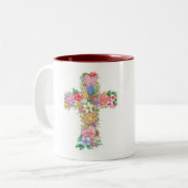 Tasse croisée - amour, espoir, foi (Devant gauche)