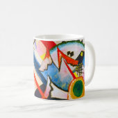 Tasse croisée blanche de Kandinsky (Devant droit)