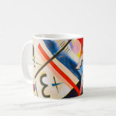 Tasse croisée blanche de Kandinsky (Devant gauche)