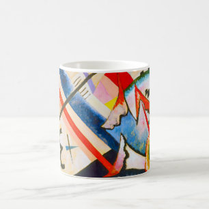 Tasse croisée blanche de Kandinsky