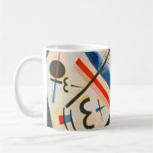 Tasse croisée blanche de Kandinsky (Gauche)