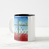 Tasse croisée d'aquarelle (Devant gauche)