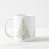 Tasse croisée d'arbre de Noël de point (Gauche)