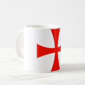 Tasse croisée de Templar de chevaliers - (Devant gauche)