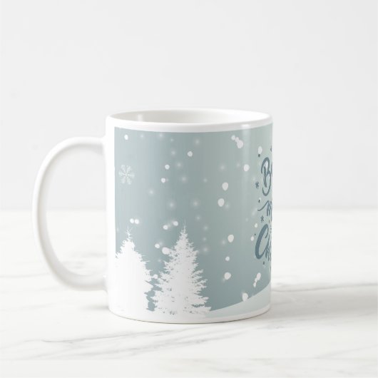 Tasse « Croyez à la magie de Noël » (Gauche)