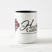Tasse cruelle de logo de fille de Gamer (Centre)