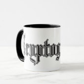 tasse "cryptographie " d'étude d'université (Devant gauche)
