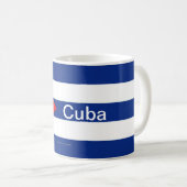 Tasse cubaine de drapeau (Devant droit)