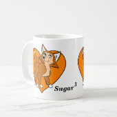 Tasse cubée par sucre (Devant gauche)