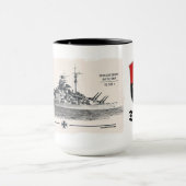 Tasse cuirassé Tirpitz (Centre)