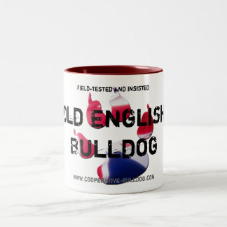 Tasse (cup) Old English Bulldog Tweekleurige Koffiemok