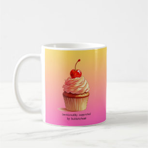 Tasse Cupcake Drôle de Soutien Émotionnel par Butt